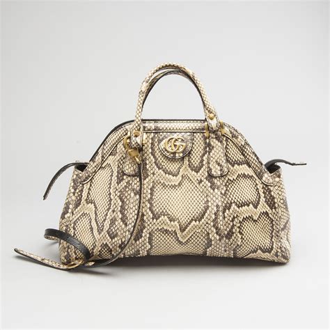 bag snake gucci|Gucci snakeskin bag.